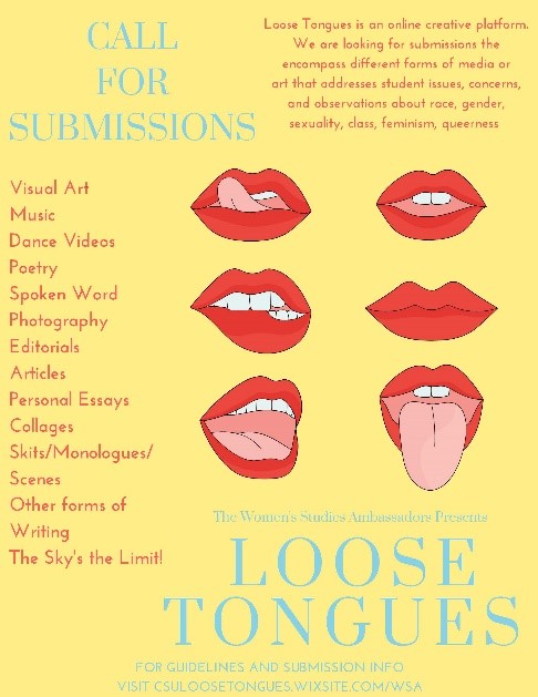 Loose Tongues flyer